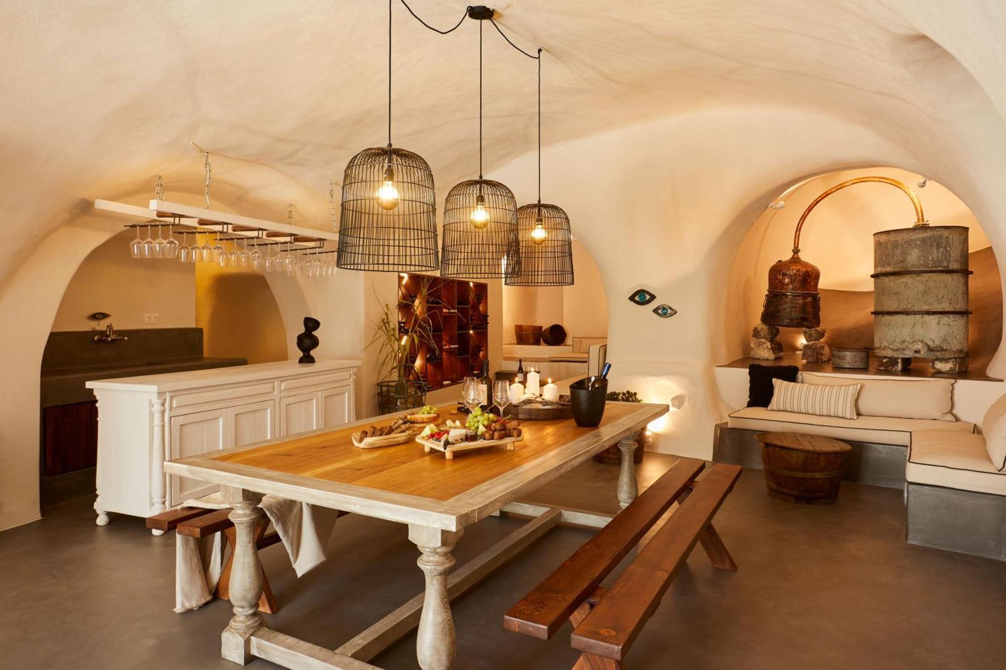 Arxegono Cave Houses Santorini Pýrgos Eksteriør billede